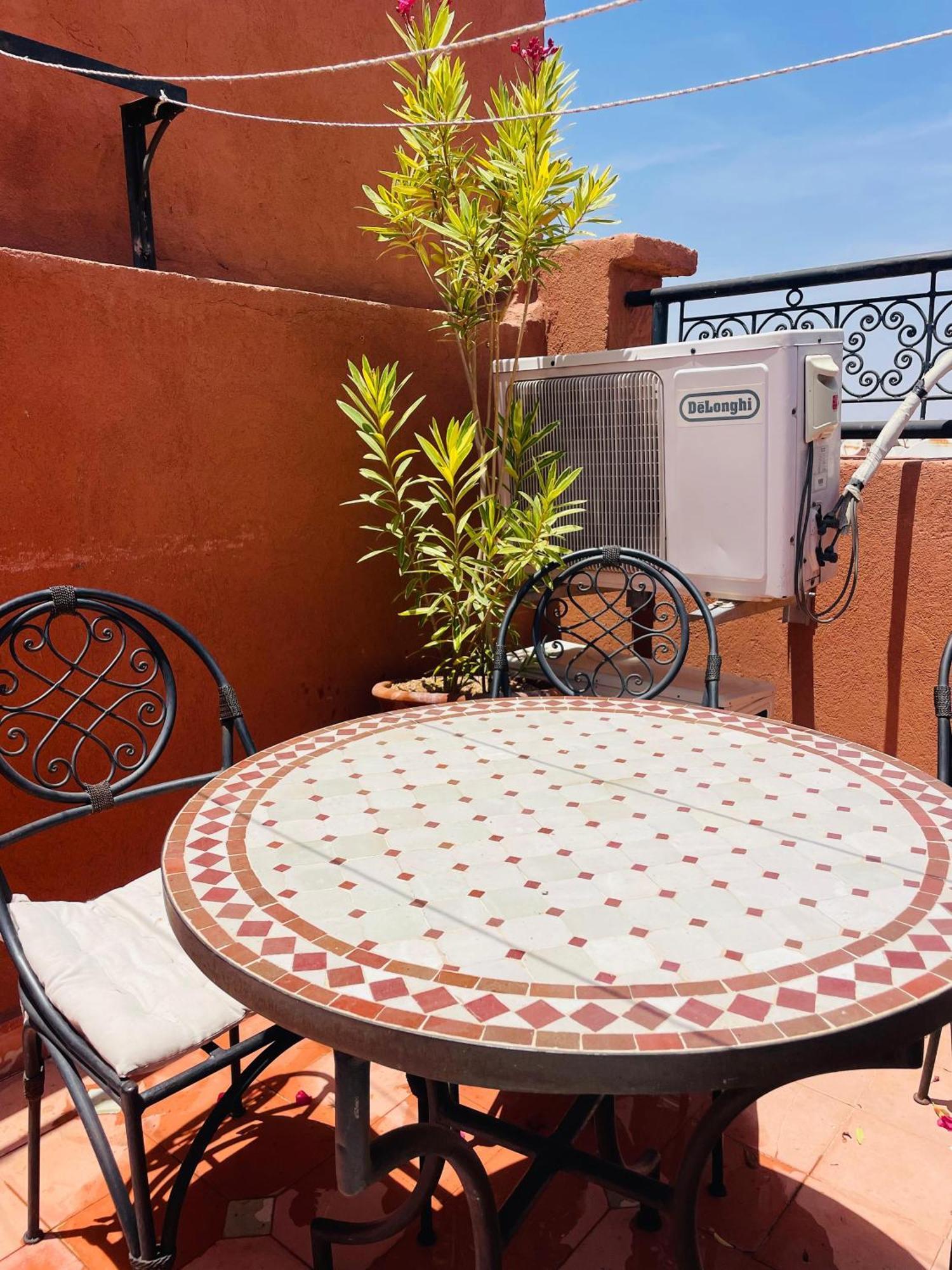 Riad Ms Holidays Terrasse Privatise Marrakech Marrakesh Exterior foto