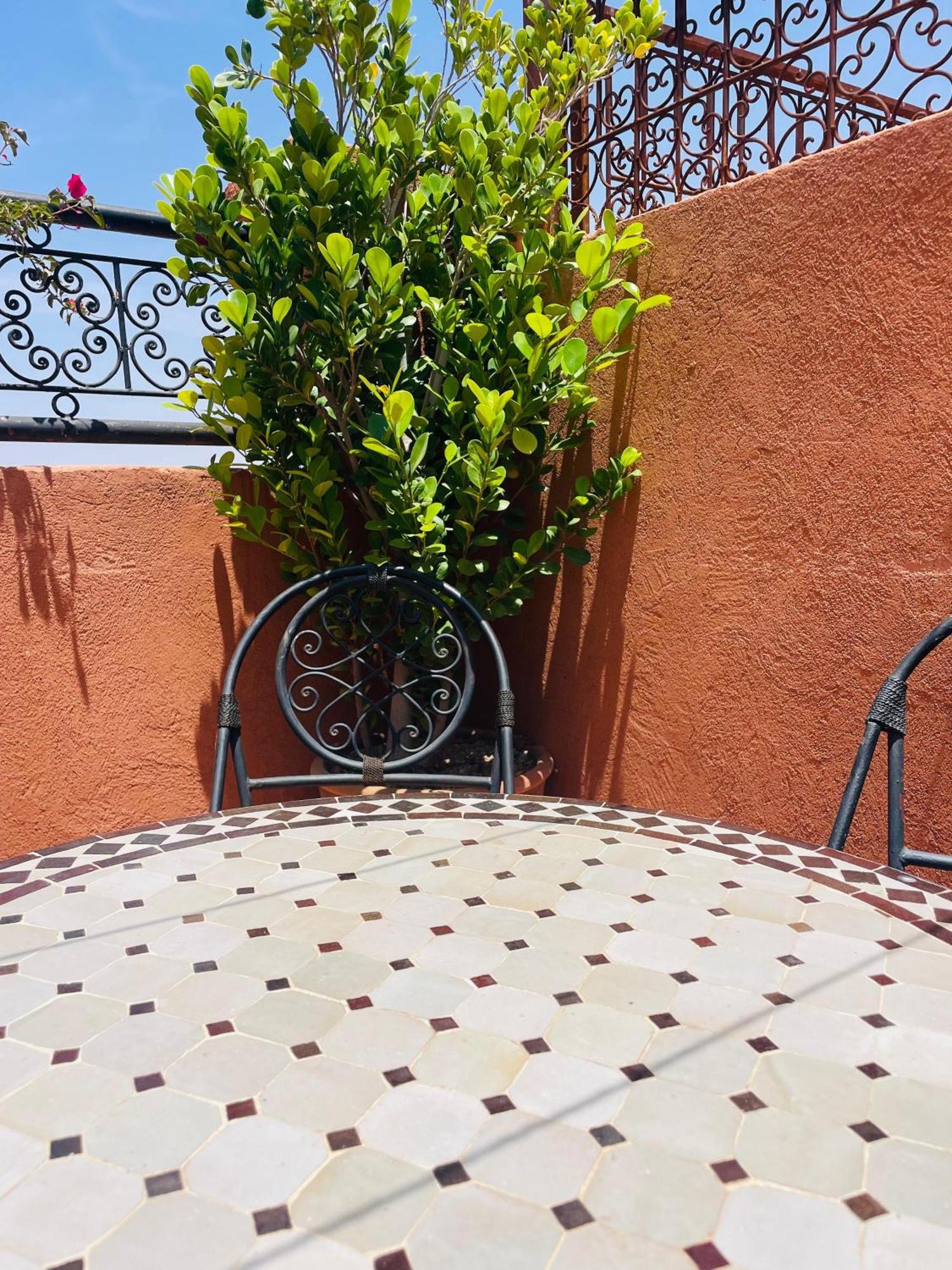 Riad Ms Holidays Terrasse Privatise Marrakech Marrakesh Exterior foto